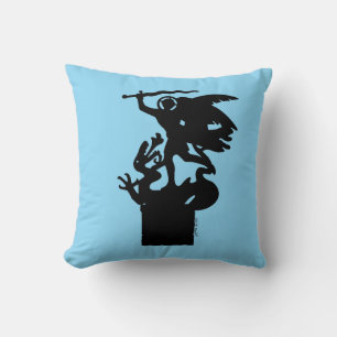 Saint Michael and Dragon Cushion