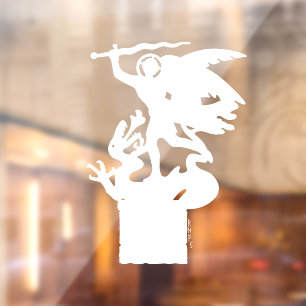 Saint Michael and Dragon (in White)