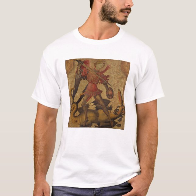 Saint Michael and the Dragon T-Shirt (Front)