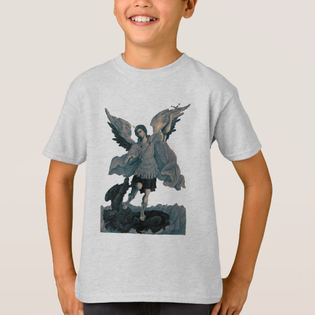 Saint Michael Archangel 2  T-Shirt (Front)