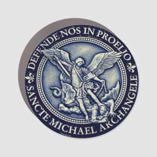 Saint Michael Archangel Medal, St Michael Archange Car Magnet