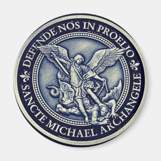 Saint Michael Archangel Medal, St Michael Archange Magnet