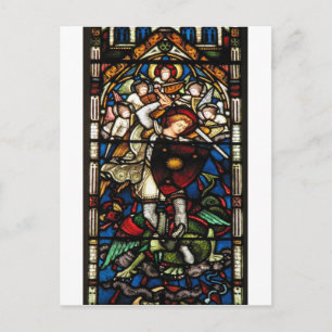 SAINT MICHAEL ARCHANGEL POSTCARD