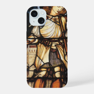 Saint Michael by Sir Edward Coley Burne-Jones iPhone 15 Case