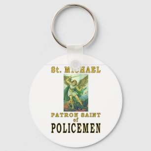 SAINT MICHAEL KEY RING