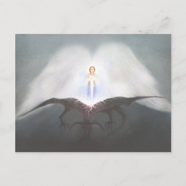 Saint Michael Postcard (Front)