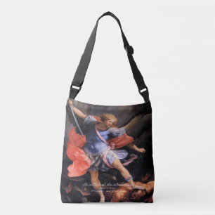 Saint Michael the Archangel Crossbody Bag