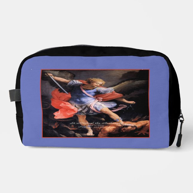 Saint Michael the Archangel Dopp Kit (Front)