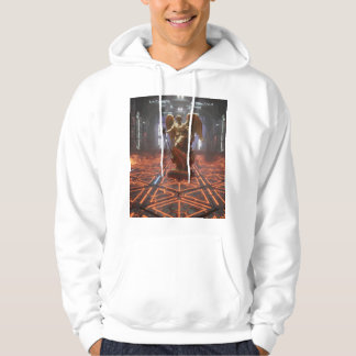 Saint Michael the Archangel – Gothic Angel Statue Hoodie