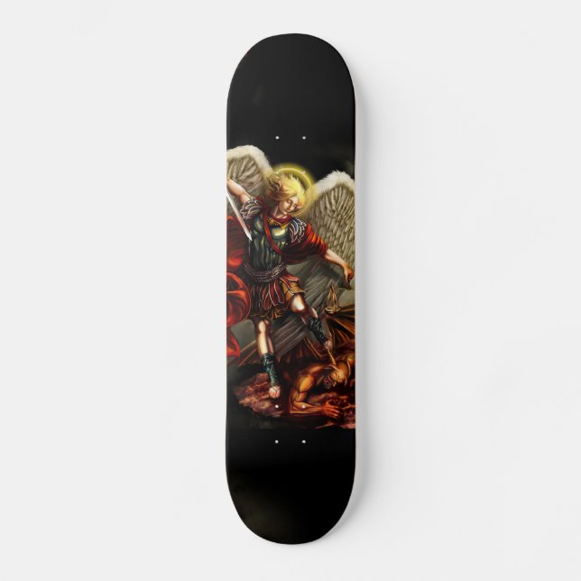 Saint Michael the Archangel Skate Board (Front)