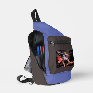 Saint Michael the Archangel Sling Bag