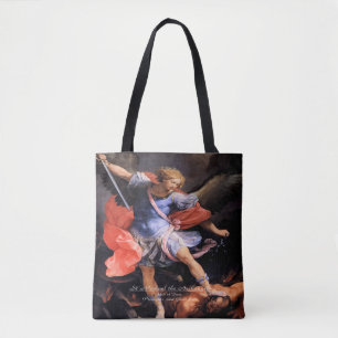 Saint Michael the Archangel Tote Bag