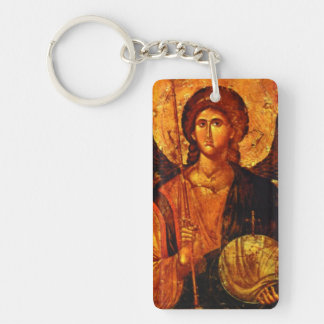 Saint Michael the Archangle Key Ring