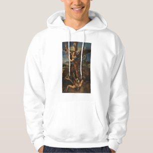 Saint Michael Vanquishing Satan Hoodie