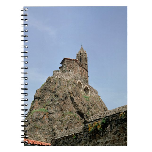 Saint Michel d'Aiguilhe (photo) Spiral Notebook (Front)