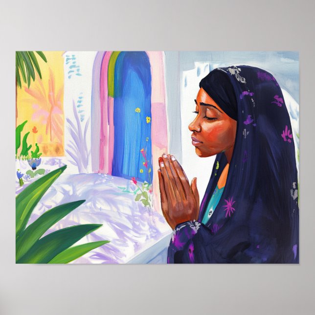 Saint Monica, A Mother Who Prayed Poster (Front)