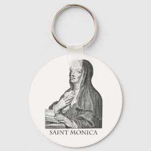 Saint Monica Keychain