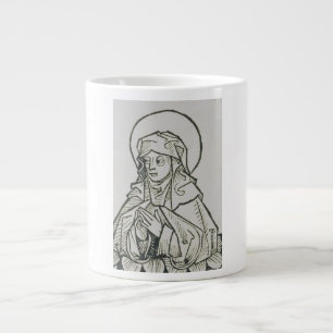 Saint Monica mother of Augustine of Hippo Large Coffee Mug