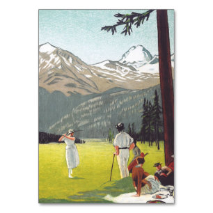 Saint Moritz by Emil Cardinaux Table Number