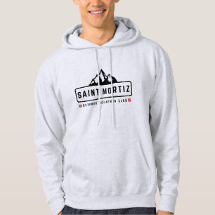 Saint Mortiz Switzerland Outdoors Hoodie