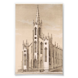 Saint Nicholas Church in  New York City Photo Print