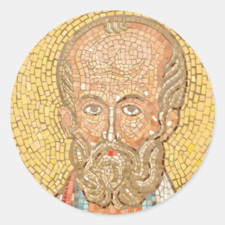 Saint Nicholas Classic Round Sticker
