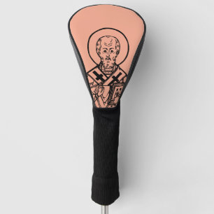 Saint Nicholas of Myra Golf Head Cover