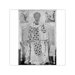 Saint Nicholas of Myra Orthodox Icon Self-inking Stamp