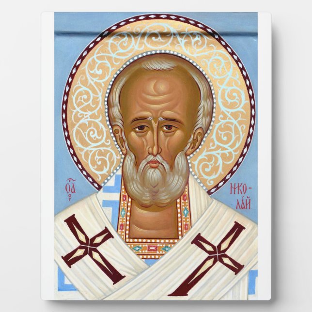 Saint Nicholas of Myra Plaque (Front)