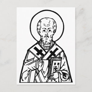 Saint Nicholas of Myra Postcard