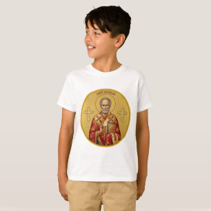 Saint Nicholas Orthodox icon T-Shirt