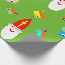 Saint Nicholas package paper with coloured pietjes