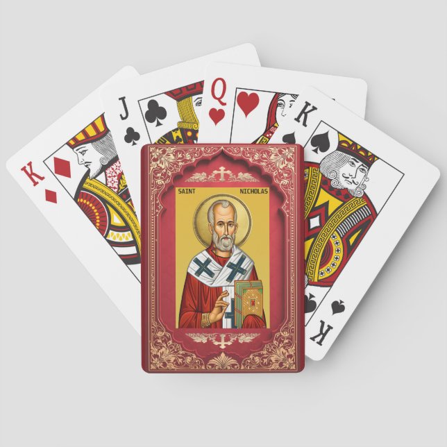 Saint Nicholas Playing Cards (Back)