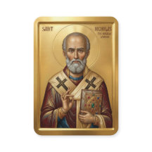 Saint Nicholas prayer card
