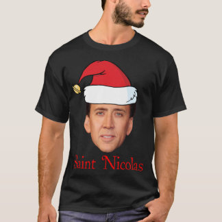 Saint Nicolas Cage Christmas T-Shirt