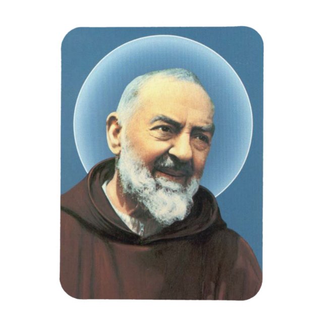 Saint Padre Pio flexible Magnet (Vertical)