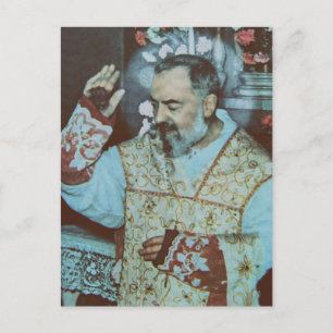 Saint Padre Pio Postcard
