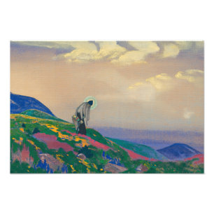 Saint Panteleimon the Healer by Nicholas Roerich Photo Print