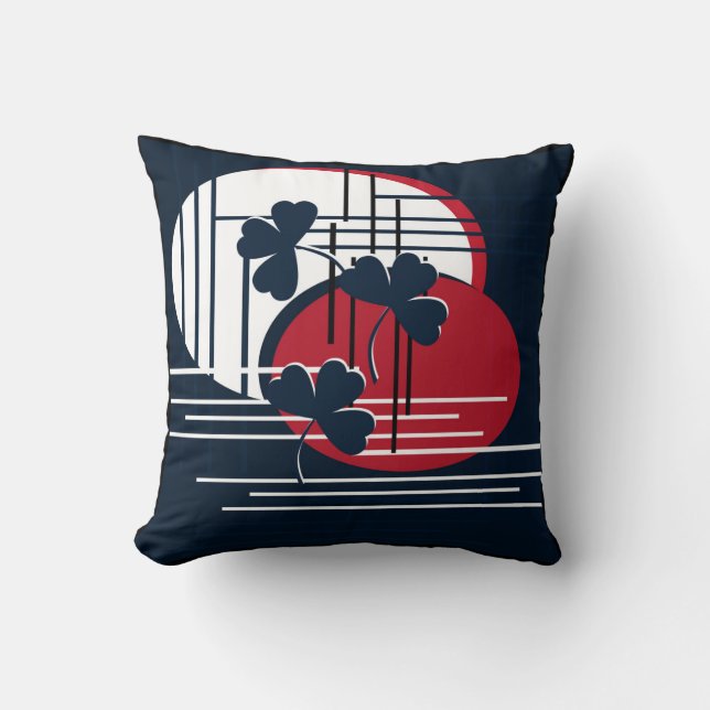 Saint Patrick, abstraction Cushion (Front)