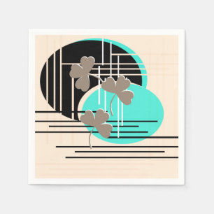 Saint Patrick, abstraction Napkin