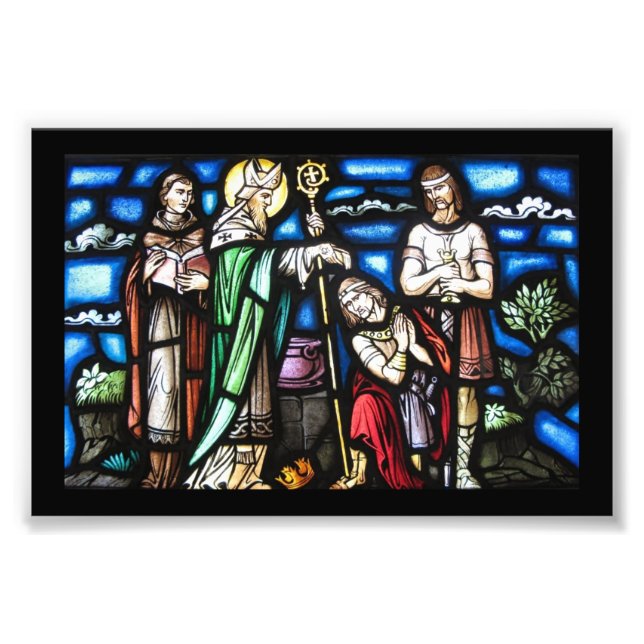 Saint Patrick and His Followers Photo Print (Front)
