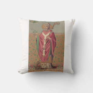 Saint Patrick Apostle of Ireland Cushion