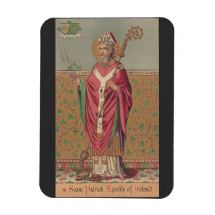 Saint Patrick Apostle of Ireland Magnet