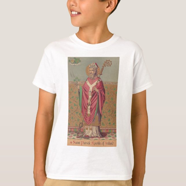 Saint Patrick Apostle of Ireland T-Shirt (Front)