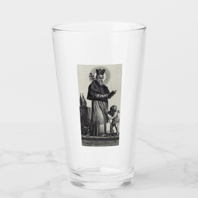 Saint Patrick Bishop and Confessor Glass (Front)