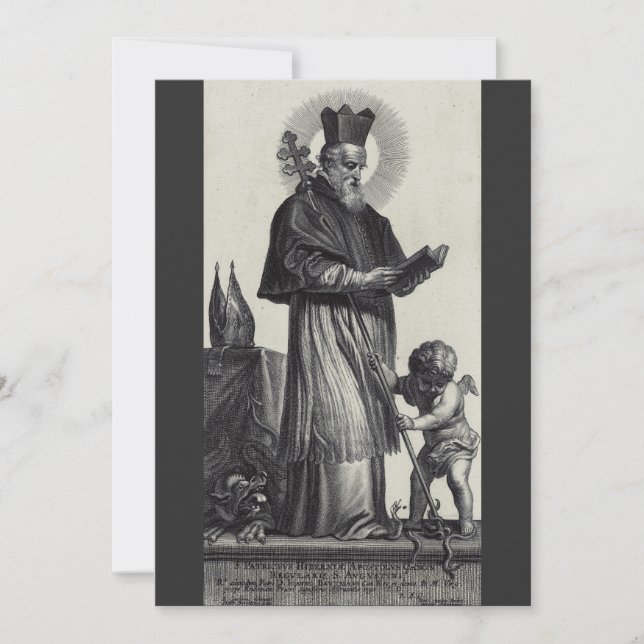Saint Patrick Bishop and Confessor Invitation (Front)