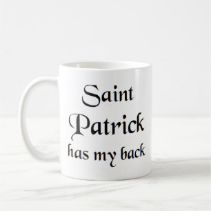 saint patrick coffee mug