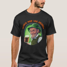 Saint Patrick Day Gift Shirt | Kiss me im irish