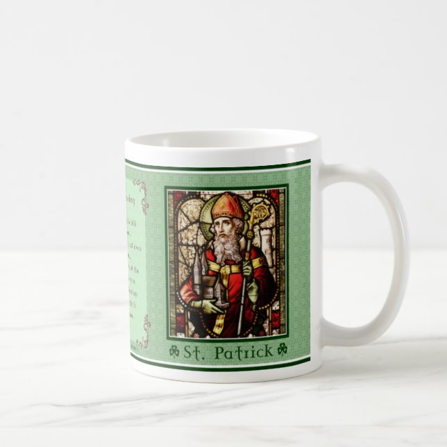 Saint Patrick - Irish Blessing Mug (Right)