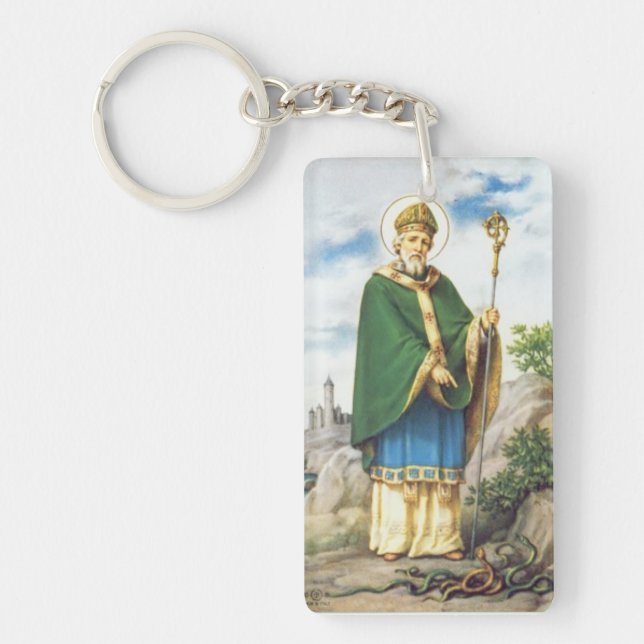 Saint Patrick Key Ring (Front)